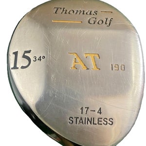 Thomas Golf AT 190 15 Wood 34* RH Regular Graphite 37.5" Factory Grip HC Nice