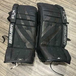 Bauer RX6 LE Goalie Leg Pads, Size Junior 28” + 1”