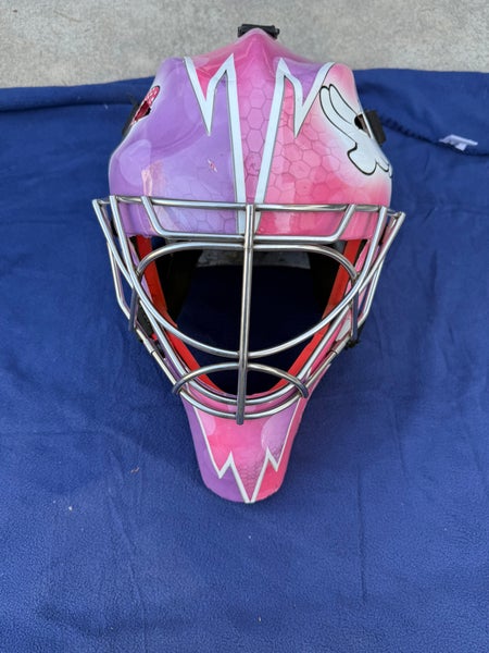 Senior Large Hackva Goalie Mask (Used)