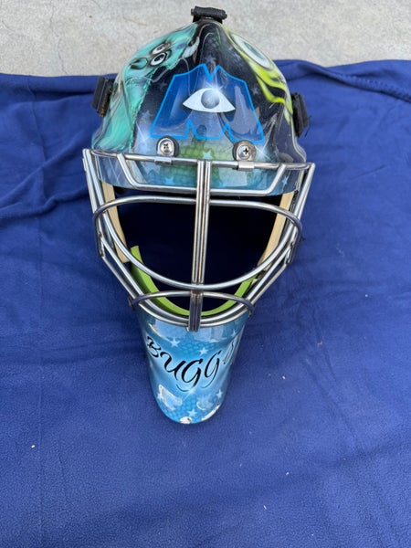 Senior Large Unknown Goalie Mask (Used)