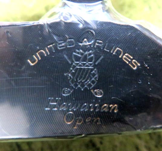 NEW * Rainbow HAND MILLED VI USA UNITED AIRLINES HAWAIIAN OPEN 34" Putter