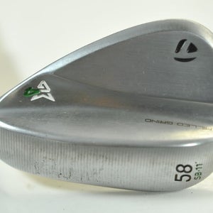 TaylorMade Milled Grind 4 Raw 58*-11 Wedge Right DG Wedge 115g Steel # 186908
