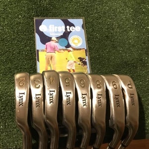 Lynx Black Cat Irons Set (2-PW, No 7i) Regular Dynamic Flare Steel Shafts -1/4