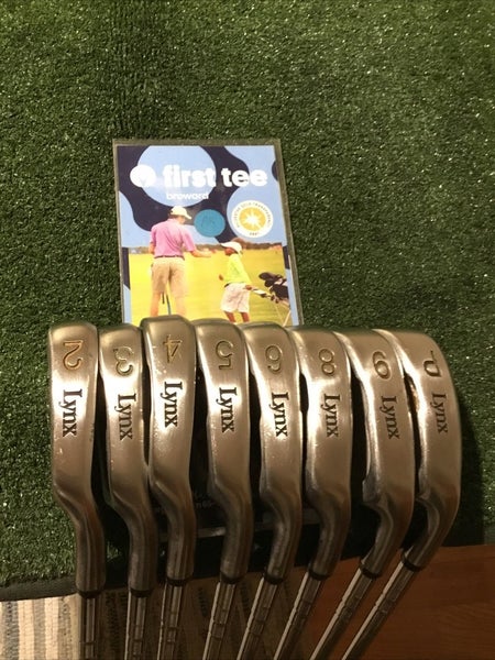 Lynx Black Cat Irons Set (2-PW, No 7i) Regular Dynamic Flare Steel Shafts -1/4