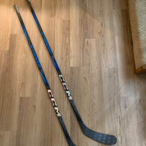 Two-Pack CCM Jetspeed FT7 Pro Left Hand P90 80 Flex Pro Stock (New)