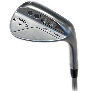 Callaway Jaws Raw 56*/10* S Grind Sand Wedge SteelFiber i95 Stiff Flex