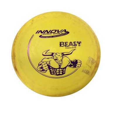 Used Innova BEAST Disc Golf Driver Yellow 11760-S000082775
