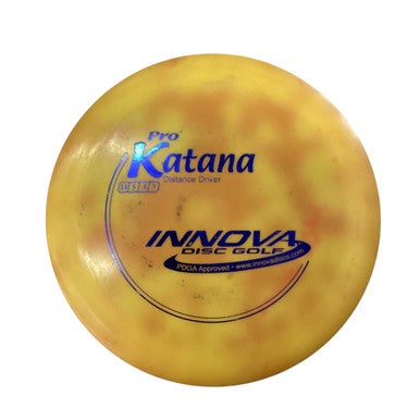 Used Innova PRO KATANA Disc Golf Driver Yellow 11760-S000082772