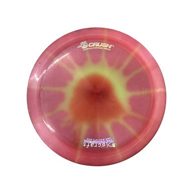Used Discraft ELITE Z CRUSH Disc Golf Driver Pink 11760-S000082764
