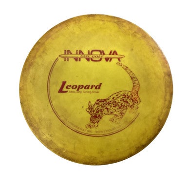 Used Innova LEOPARD Disc Golf Driver Yellow 11760-S000082763