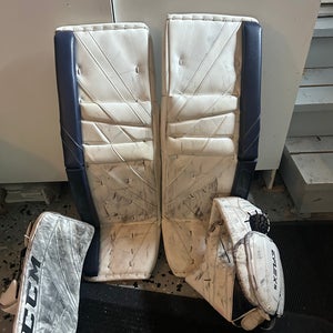 35" 2021 CCM Eflex 5 Regular Goalie Full Set Pro Stock (Used)