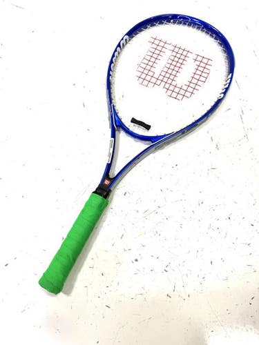 Used Wilson FEDERER Adult Tennis Racquet Royal Blue 4 3/8" 11860-C000298800