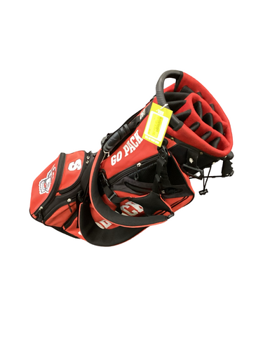 Used TEAM EFFORT NC STATE Mens Stand Bag Red 11613-S000169065