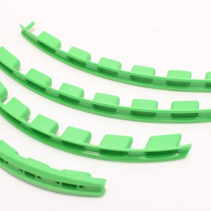GREEN "PORT" INSERTS & THROAT PIECE: PRINCE EXO3 BLACK / TEAM 100 (16X19) TX236