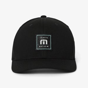 TRAVISMATHEW FINAL BOARDING SNAPBACK HAT BLACK