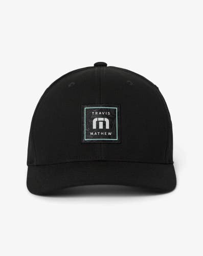 TRAVISMATHEW FINAL BOARDING SNAPBACK HAT BLACK