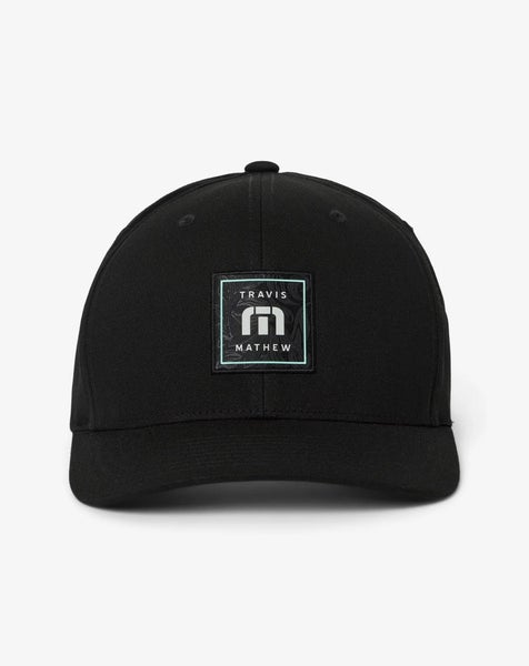 TRAVISMATHEW FINAL BOARDING SNAPBACK HAT BLACK