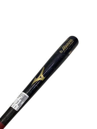 Used Mizuno MZB62 BAMBOO BB/SB Wood Bat Black 33" 11347-S000256614