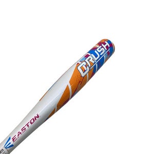 Used Easton CRUSH -10 BB/SB Fastpitch Bat Orange And White 28" 11347-S000256606