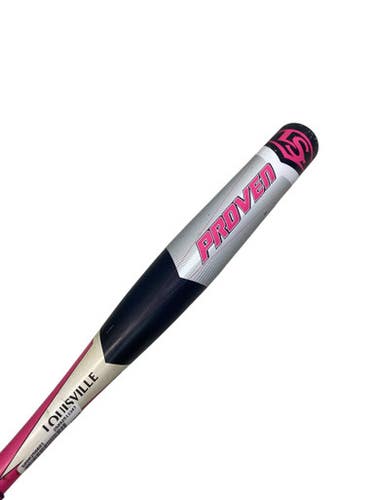 Used Louisville Slugger PROVEN -13 FPPRD13-20 BB/SB Fastpitch Bat Grey And Pink 31" 11347-S000256601
