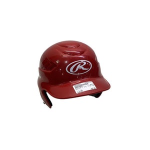Used Rawlings 6 1/4 - 6 7/8 T-BALL Batting Helmet No Mask Red SM 11347-S000256541