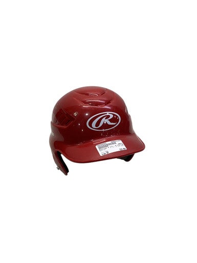 Used Rawlings 6 1/4 - 6 7/8 T-BALL Batting Helmet No Mask Red SM 11347-S000256541