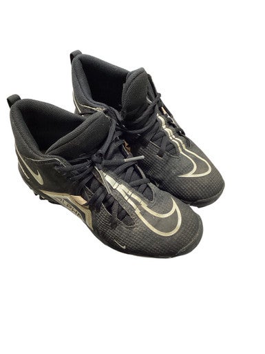 Used Nike ALPHA MENACE Jr FB Cleats Black Junior 05.5 11347-S000256704