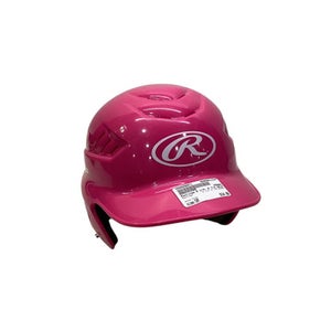 Used Rawlings 6 1/4- 6 7/8 HELMET Batting Helmet No Mask Pink SM 11347-S000256671