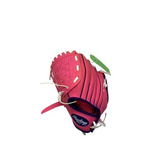 Used Rawlings PLAYER SERIES BB/SB Glove T-ball Pink 9" 11347-S000256672