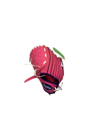 Used Rawlings PLAYER SERIES BB/SB Glove T-ball Pink 9" 11347-S000256672