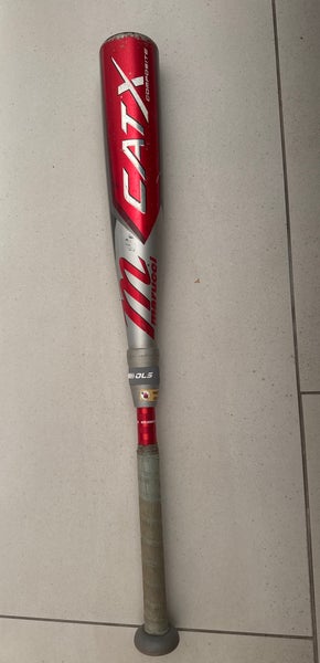 2024 Marucci CAT X Composite Bat (-10) 16 oz 26" (Used)