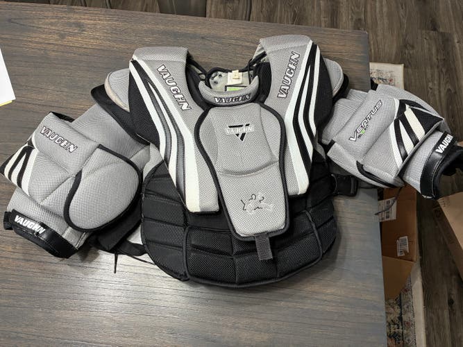 Large Vaughn Goalie Chest Protector (Used)