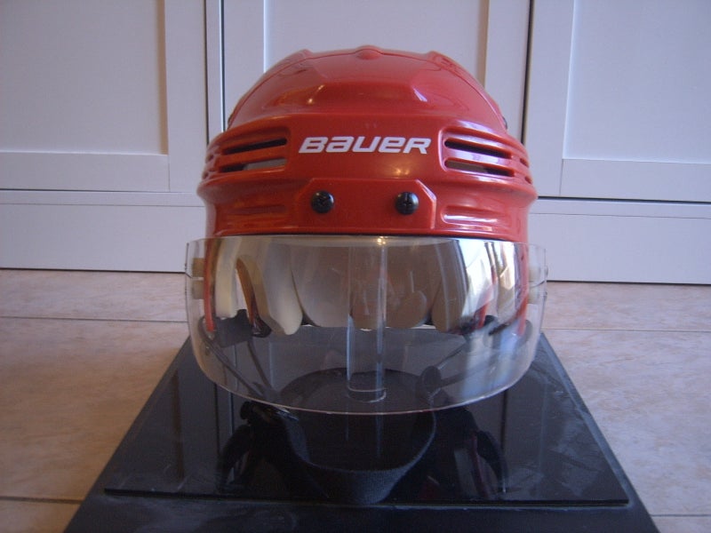 Excellent Condition Bauer BHH4500 Hockey Helmet sz Large Red