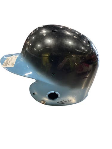 Used Schutt BASEBALL HELMET Batting Helmet No Mask Black MD 11884-S000053442