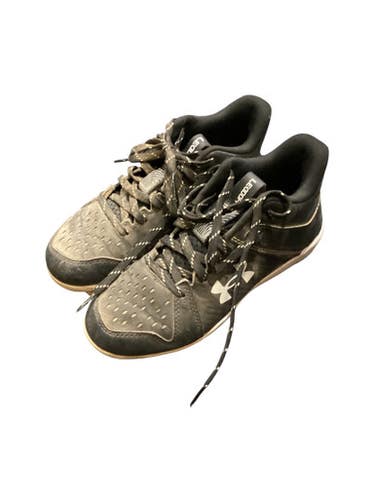 Used Under Armour BASEBALL CLEATS BB/SB Cleats Black Junior 02 11884-S000053403