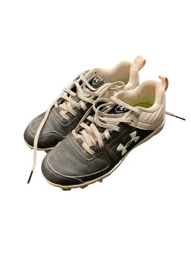 Used Under Armour BASEBALL CLEATS BB/SB Cleats Black Junior 02 11884-S000053402