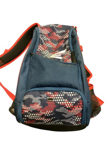 Used Easton BASEBALL BAG BB/SB Player Backpack Red 11884-S000053393