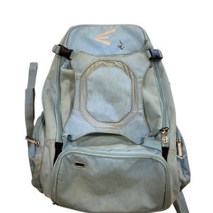 Used Easton BASEBALL BAG BB/SB Player Backpack Carolina Blue 11884-S000053371