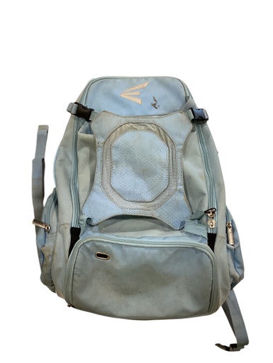 Used Easton BASEBALL BAG BB/SB Player Backpack Carolina Blue 11884-S000053371