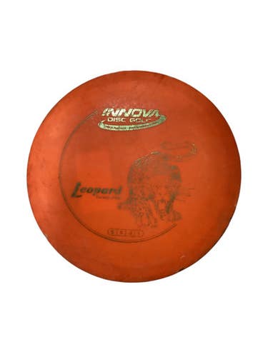Used Innova DX LEOPARD Disc Golf Driver Orange 11884-S000053346