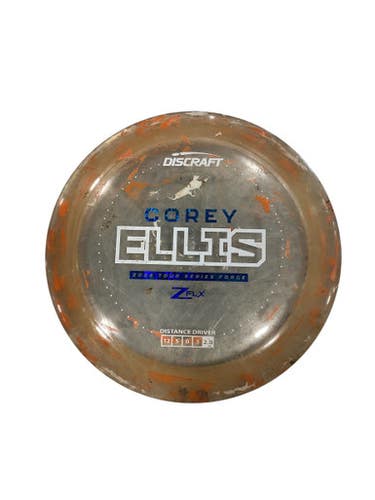 Used Discraft COREY ELLIS FORCE Disc Golf Driver Orange 11884-S000053325