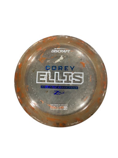 Used Discraft COREY ELLIS FORCE Disc Golf Driver Orange 11884-S000053325