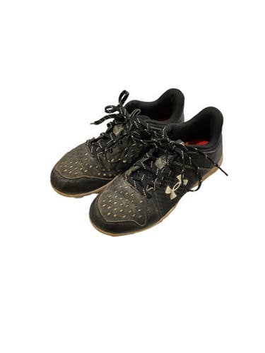 Used Under Armour BASEBALL CLEATS BB/SB Cleats Black Junior 03 11884-S000053301