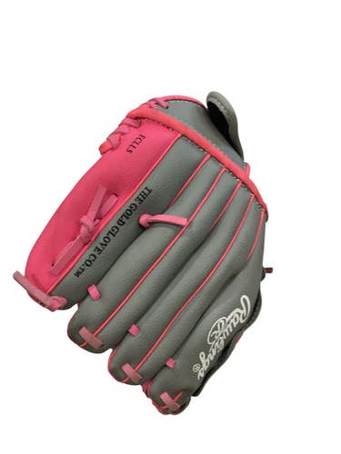 Used Rawlings STORM BB/SB Glove LH Throw Grey 10" 11884-S000053471
