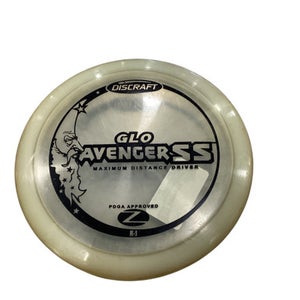 Used Discraft GLO AVENGER SS Disc Golf Driver White 11884-S000053461