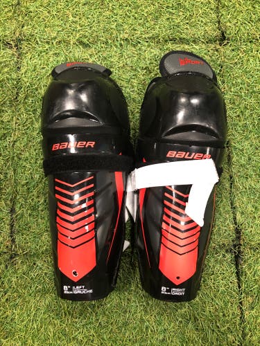 Youth Bauer Lil Sport Shin Pads 8" (Used) Pads