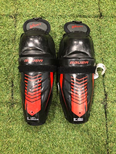 Youth Bauer Lil Sport Shin Pads 8" (Used)