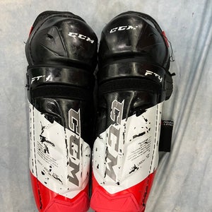 Junior CCM JetSpeed FT4 Shin Pads 12" (Used)