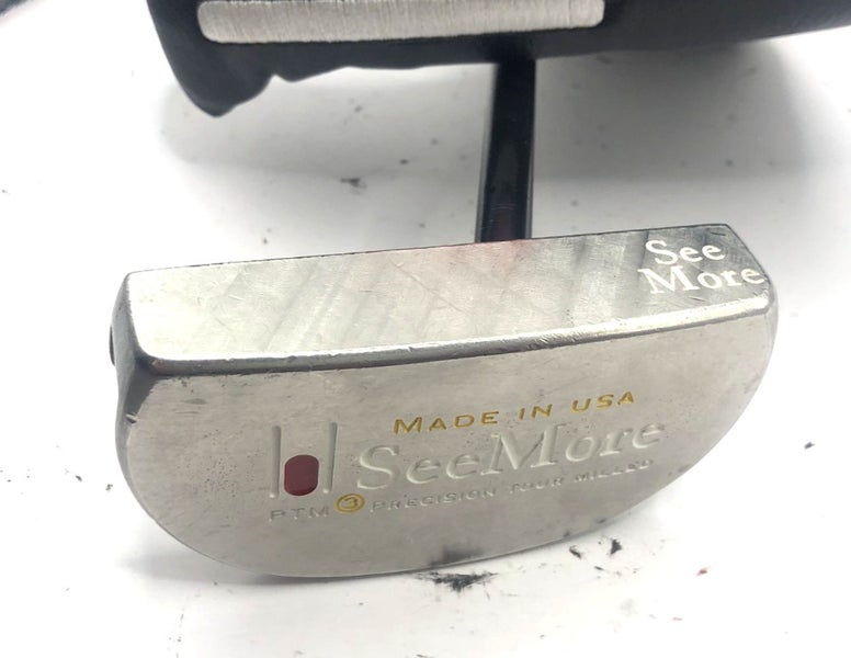 SeeMore PTM3 Precision Tour Milled Putter 35" w/Head Cover