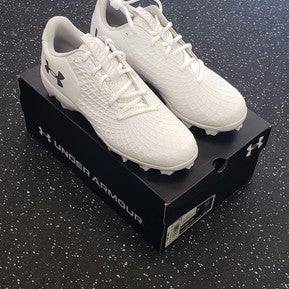 Under Armour GLYDE 2.0RM BB/SB Cleats White Senior 11 11849-S000032310